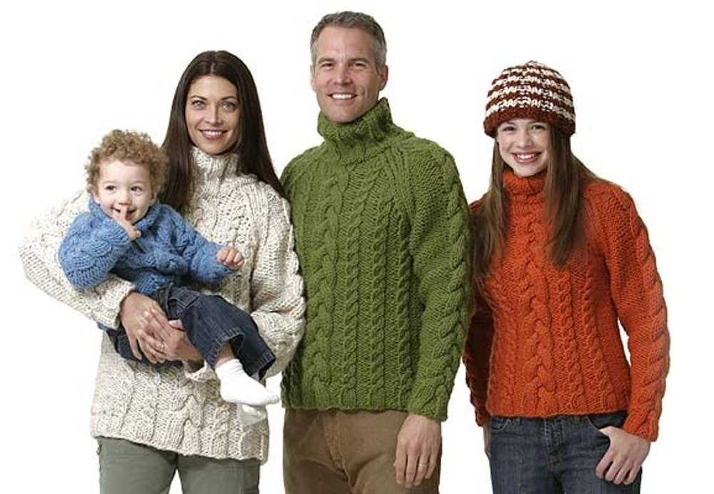 Lion brand knitting patterns for sweaters
