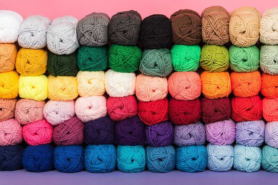 Knitting patterns for multicolored yarn