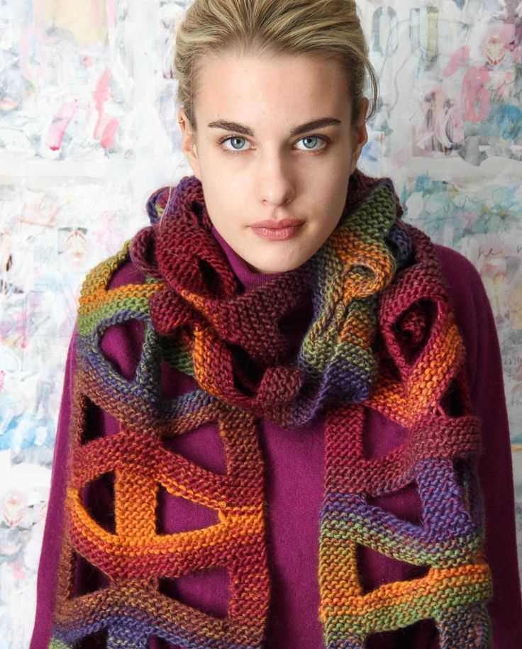 Knitted headscarf pattern