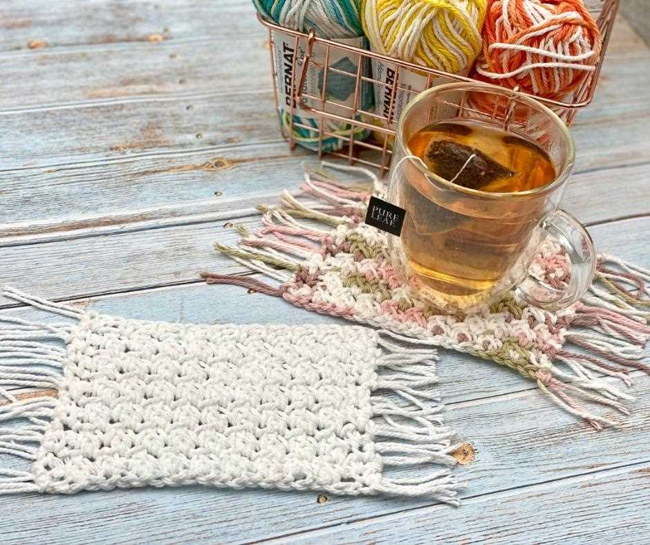 Free knitted mug rug patterns