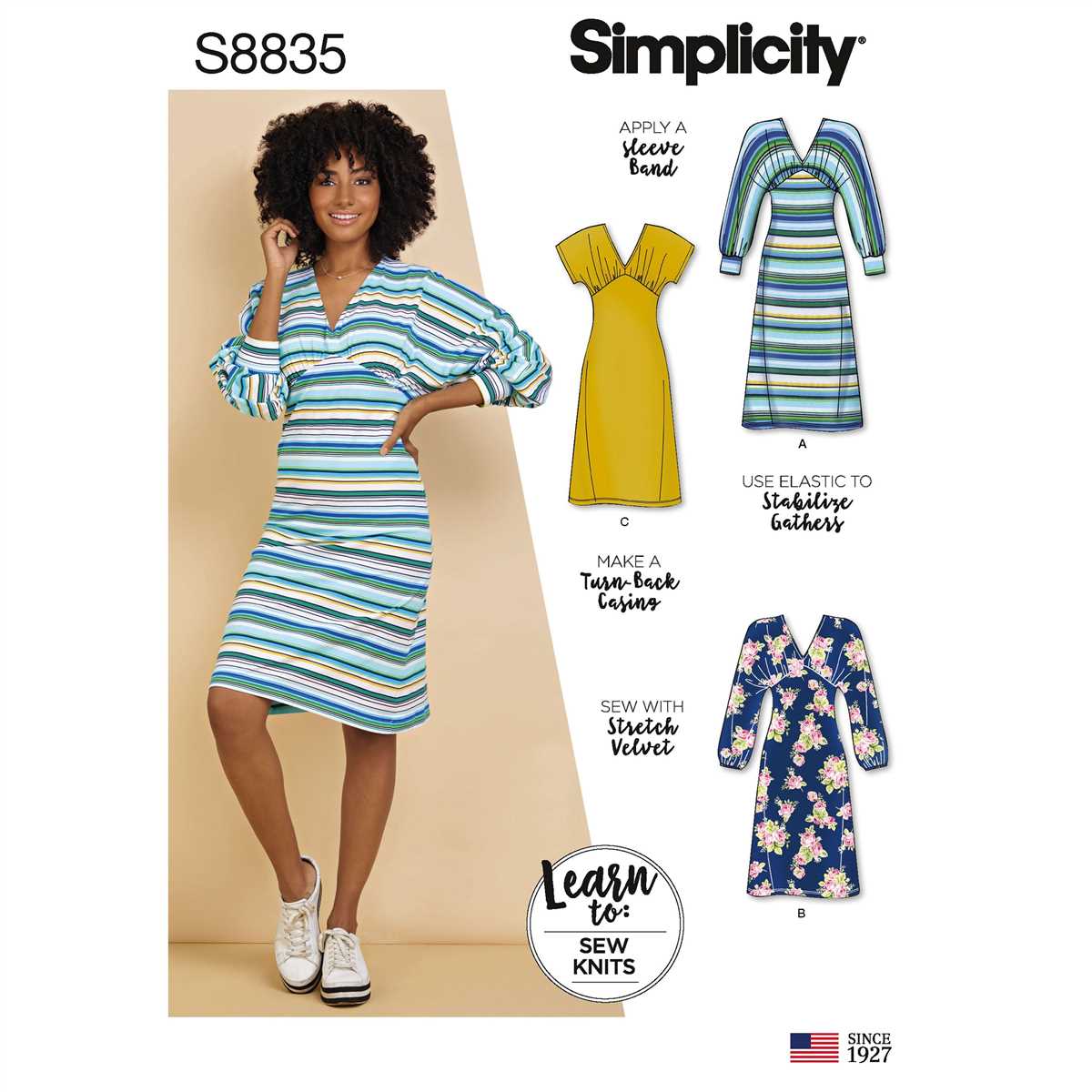Dress patterns for stretch knits