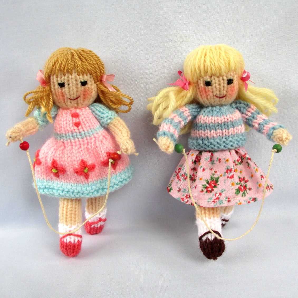 Basic doll knitting pattern