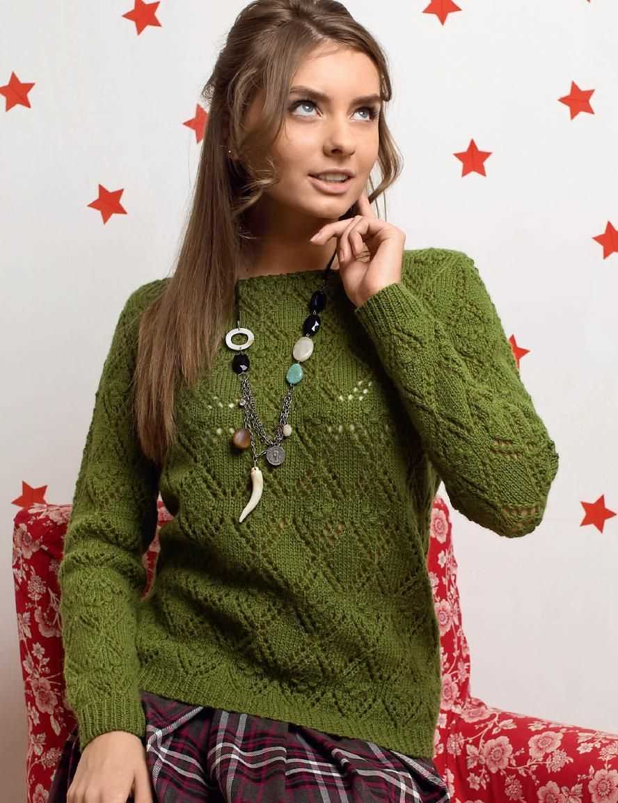 Quick sweater knitting pattern