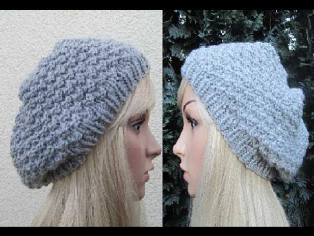 Easy free knitting patterns for hats on straight needles