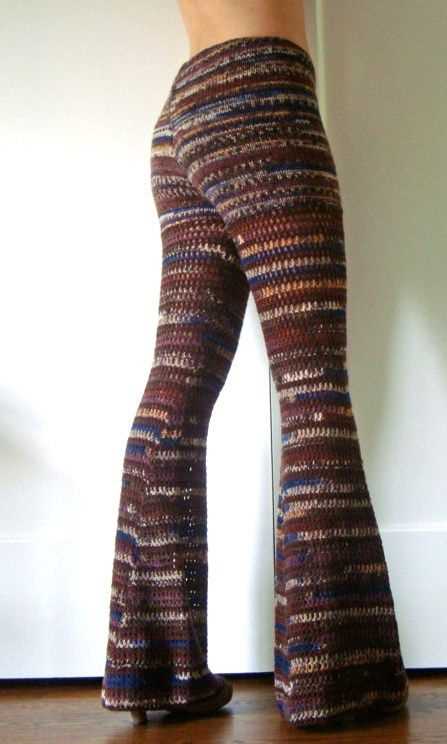 Knitted pants pattern for adults