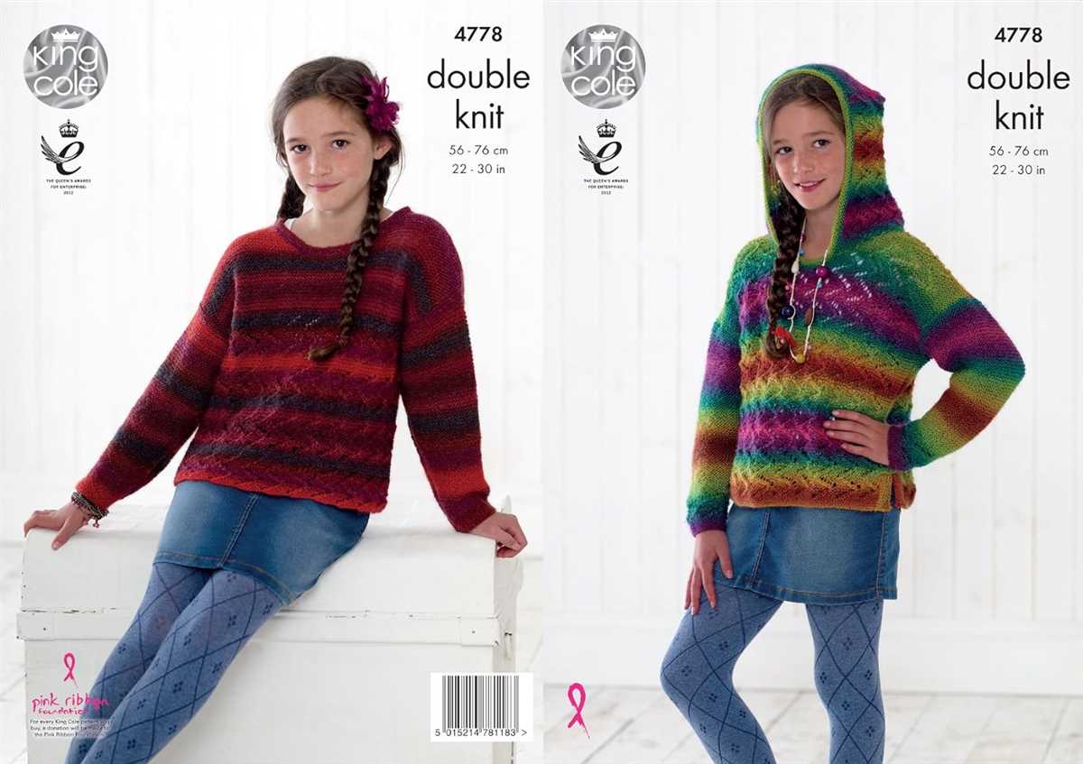 Free hoodie knitting pattern