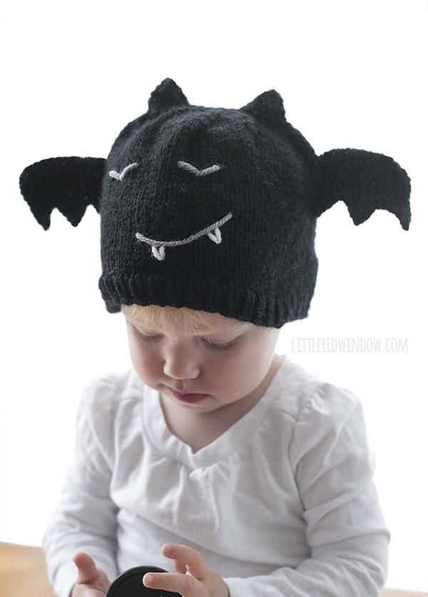 Halloween hat knitting pattern