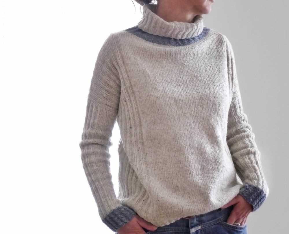Beginner knit sweater pattern
