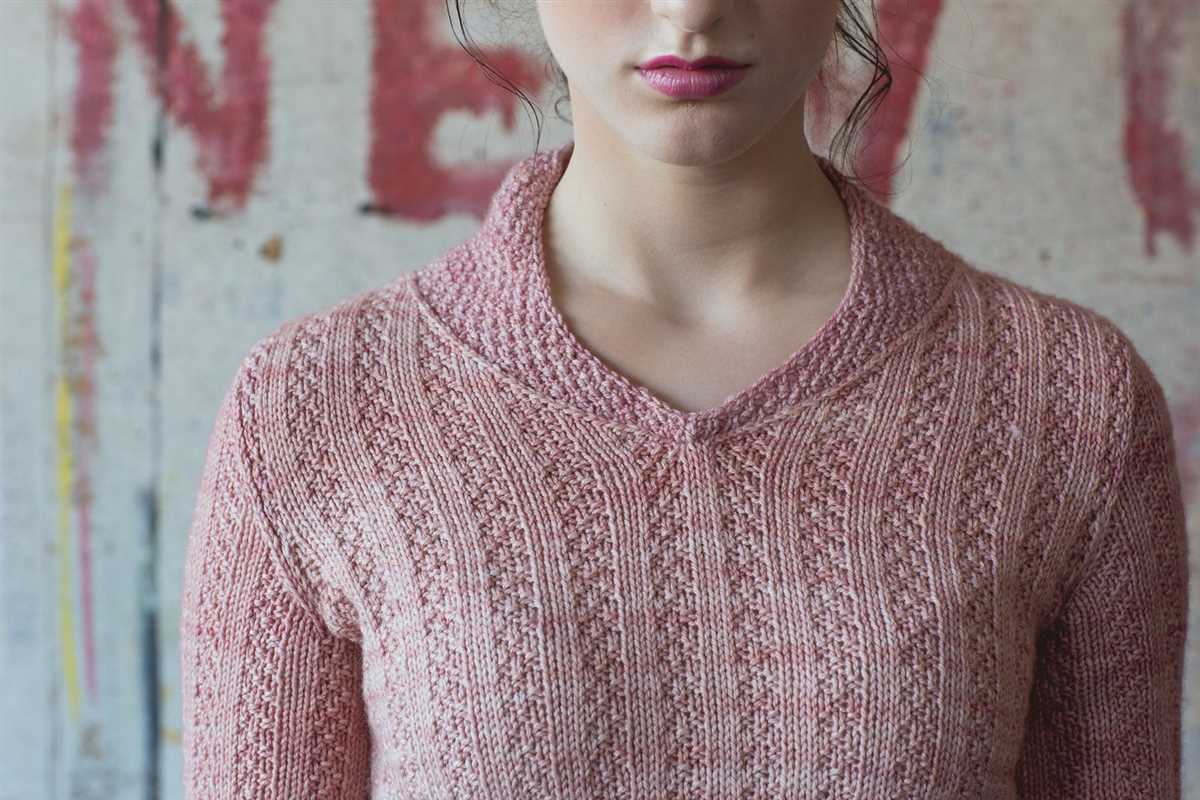 Knitting patterns for pullovers ladies