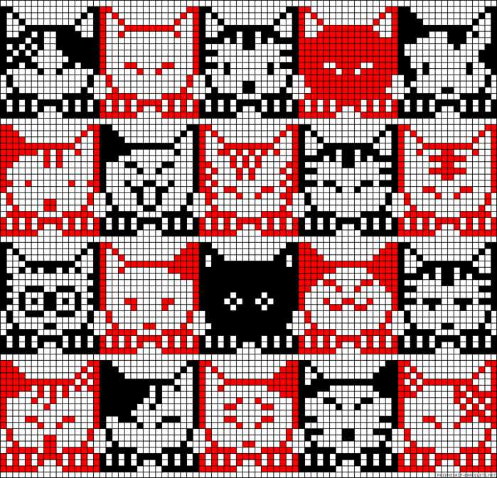 Typographic knitting from pixel to pattern