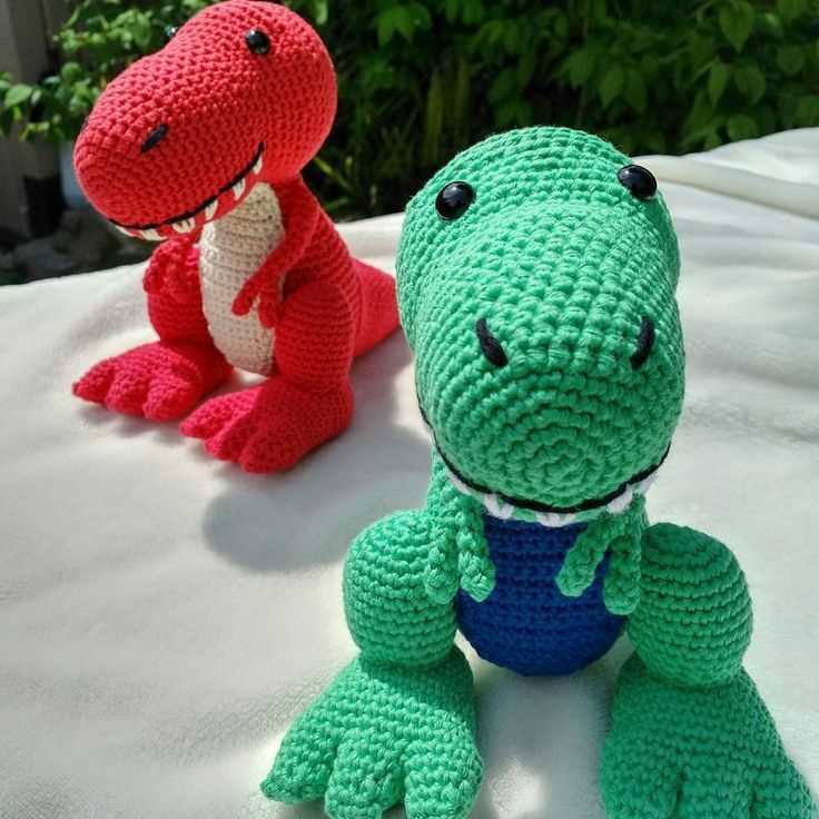 Mini dinosaur knitting pattern free