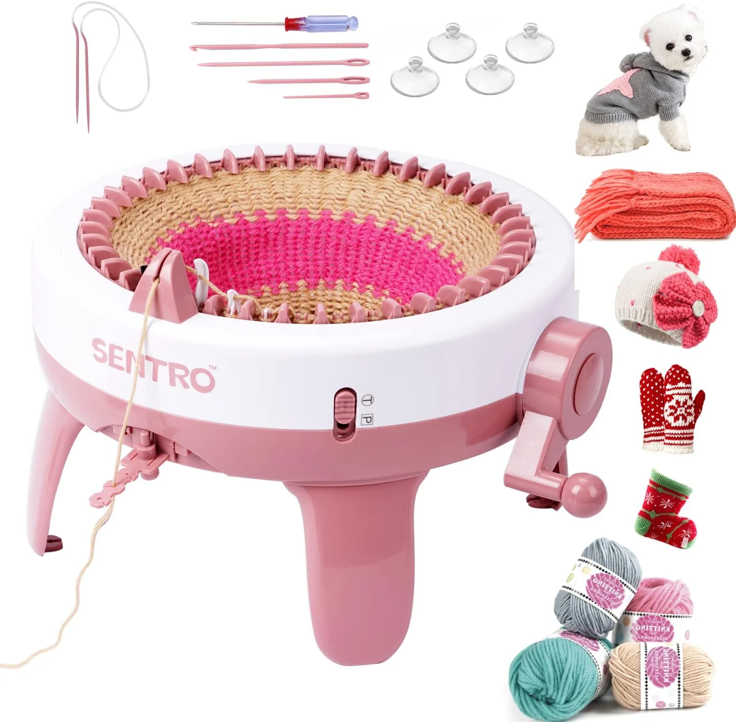Sentro knitting machine brings new warmth with its blanket patterns Sentro knitting machine blanket pattern