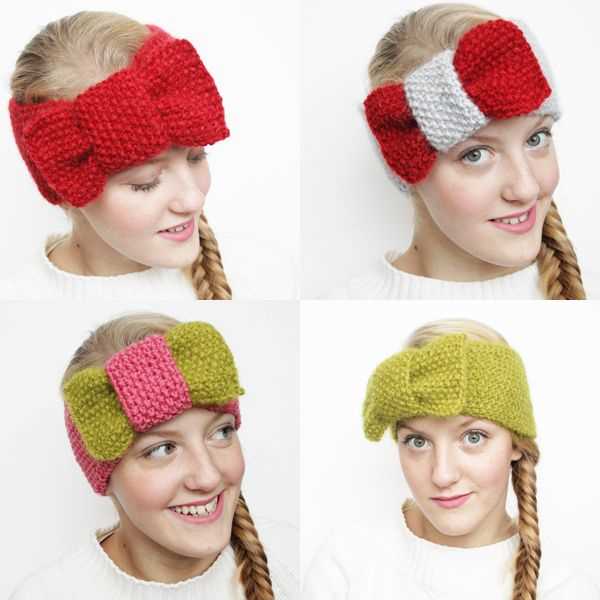 Knit turban headband pattern free