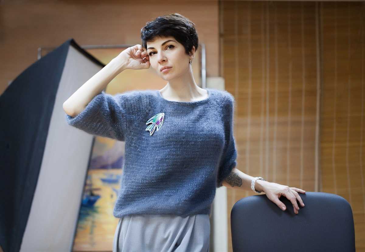 Mohair top knitting pattern