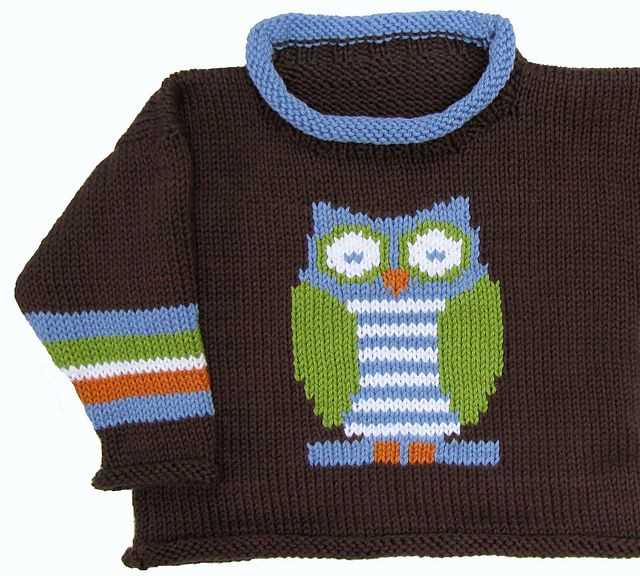 Childs sweater free knitting pattern