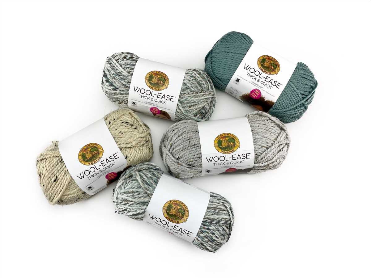 Wool-ease thick and quick blanket patterns knit