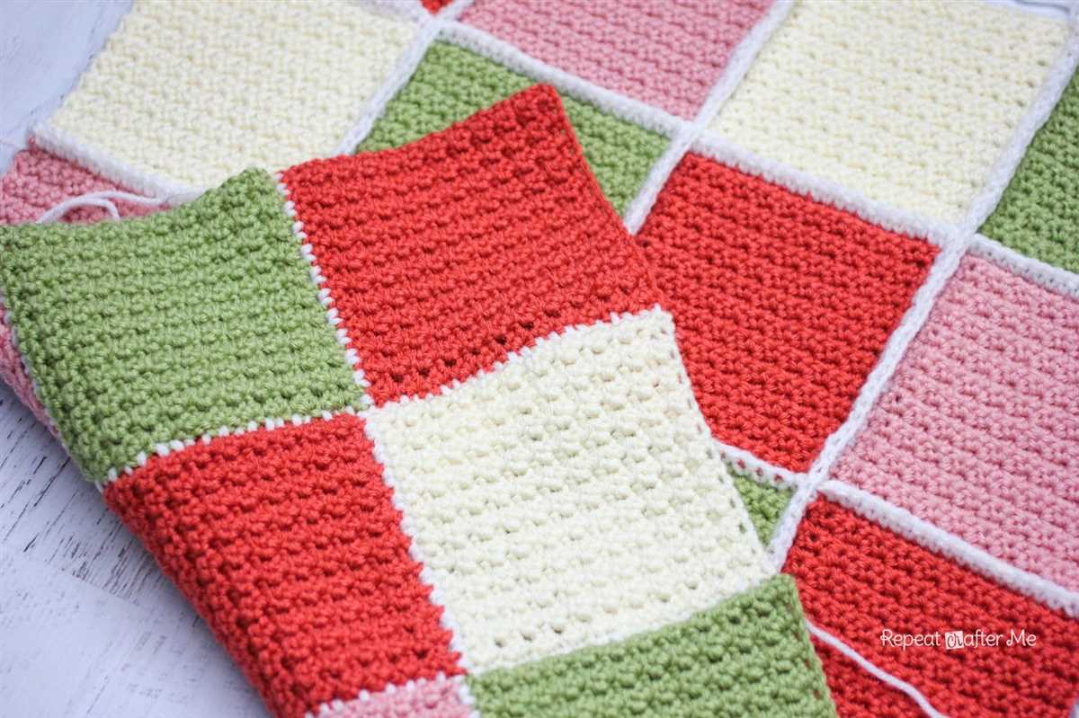 Free blanket square knitting patterns