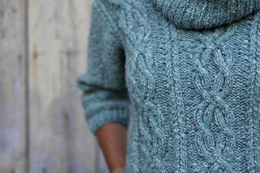 Aran coatigan knitting pattern