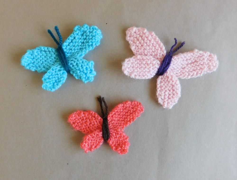 Free knitted flower patterns