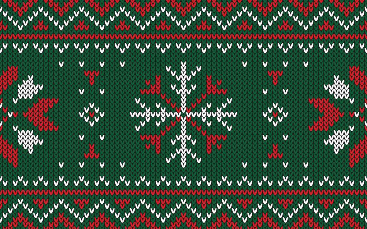 Knit ornament pattern
