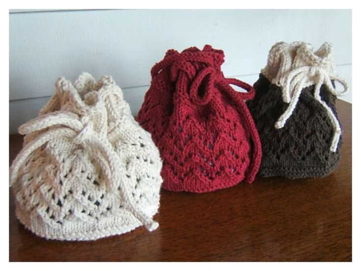 Free knitting patterns for bags