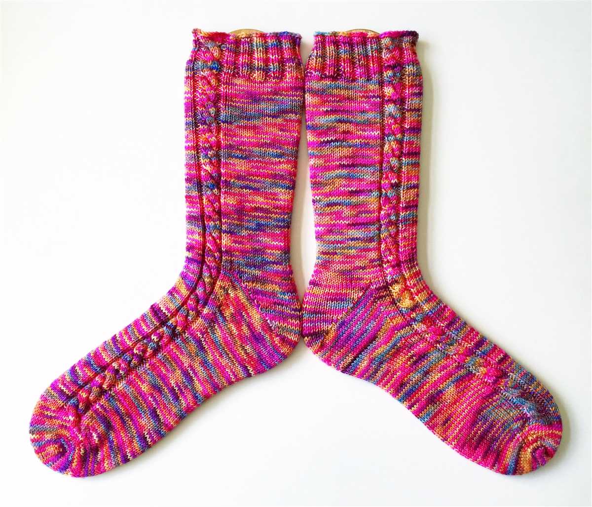 Toe up knitted sock pattern free