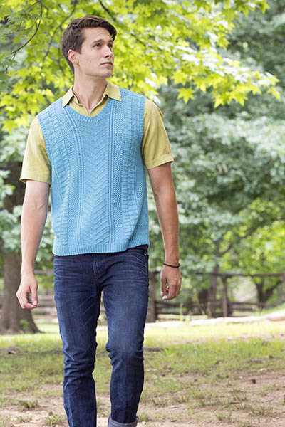 Men's knitted vests patterns free