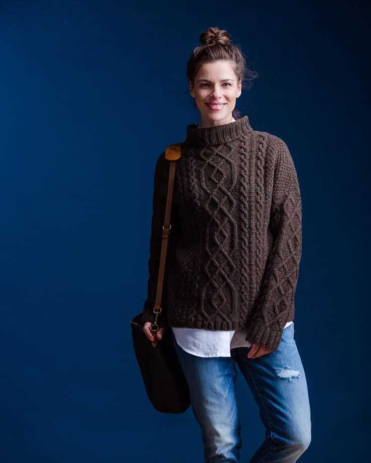Beginner knitted sweater pattern