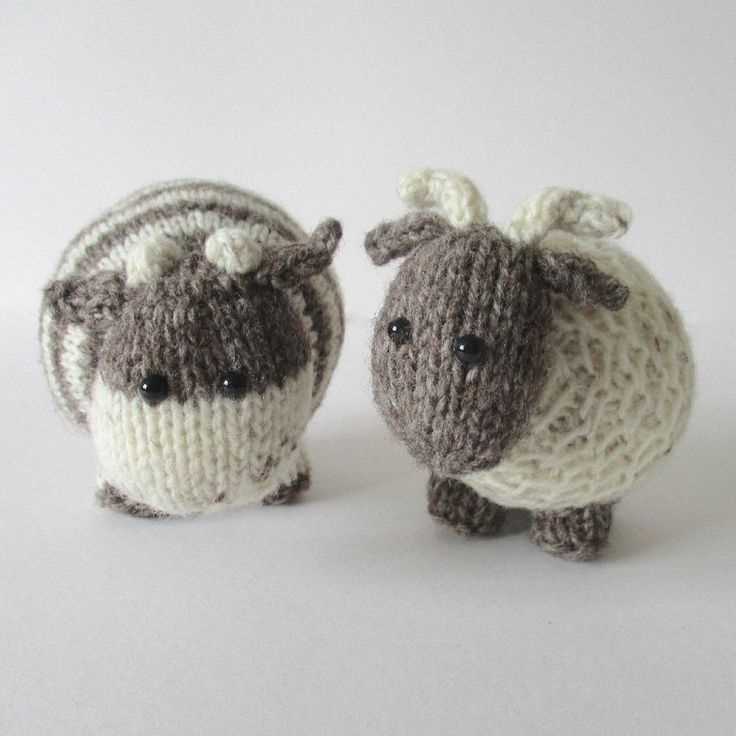 Cow knitting pattern