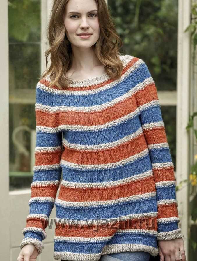 Knit pattern jumper