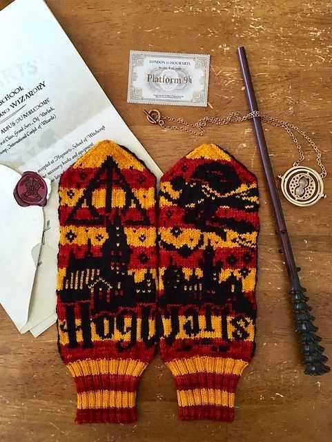 Harry potter knitted hat pattern