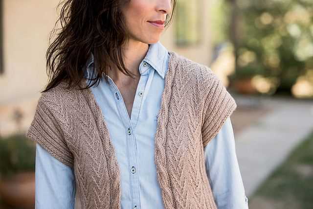 Casual cardigan knitting pattern