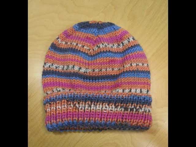 Knitting pattern beanie circular needles