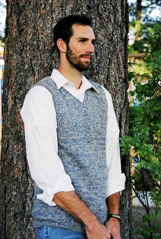 Mens knitted vest pattern