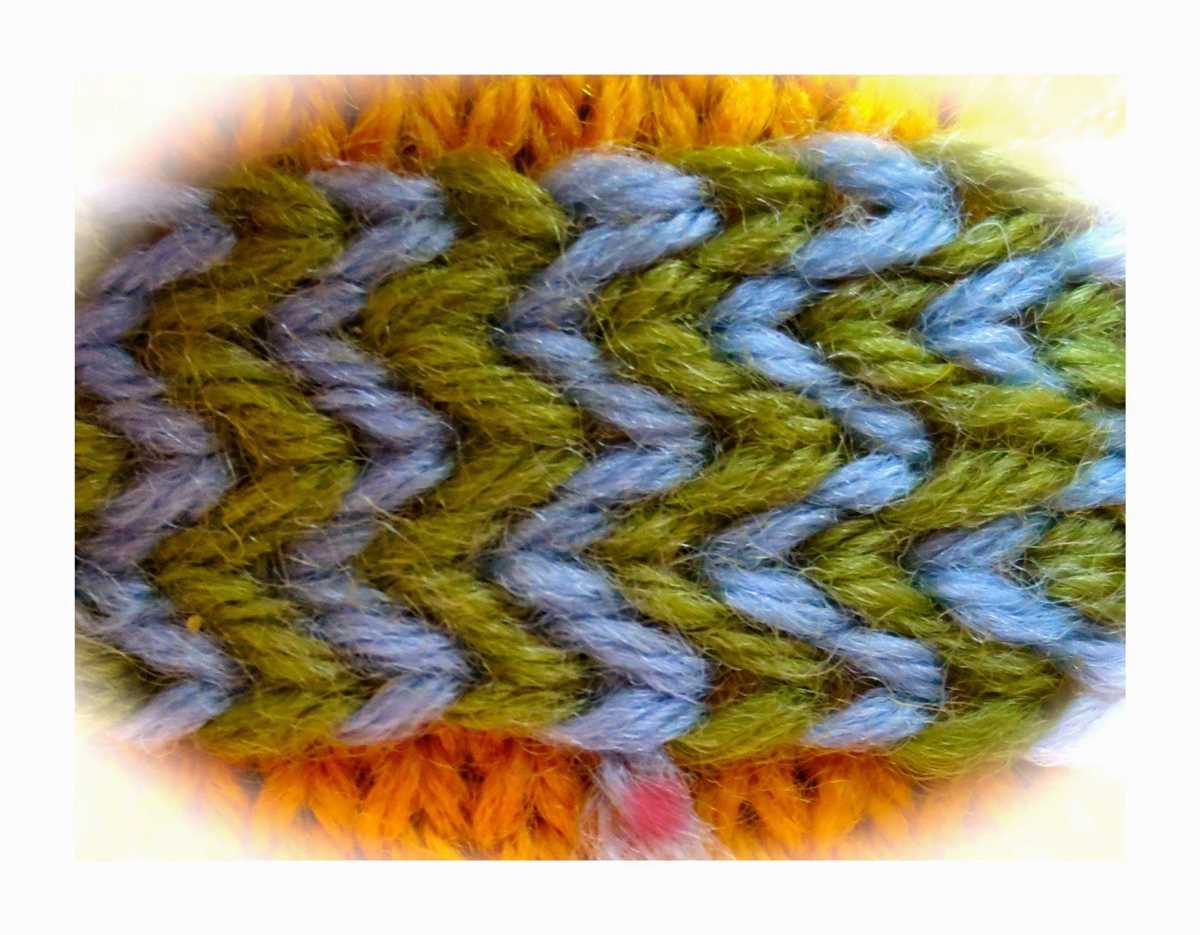 Knitted braid pattern
