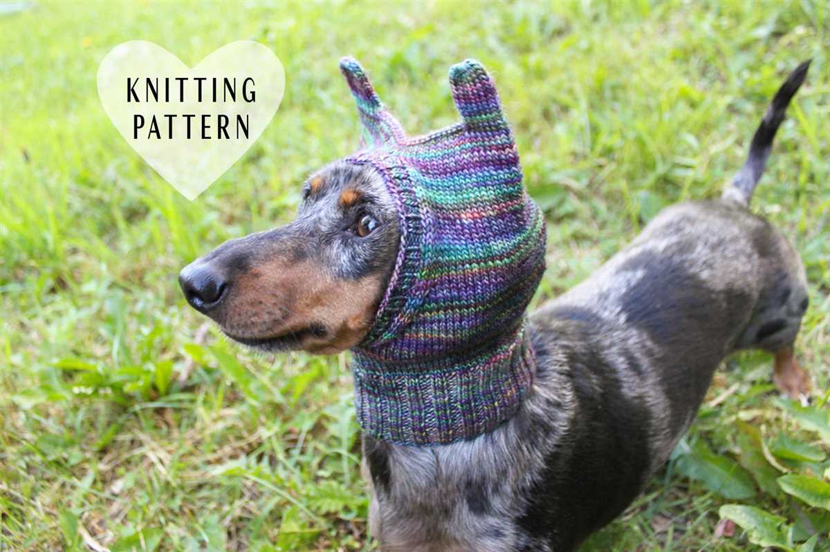 Free knitting pattern for dachshund jumper