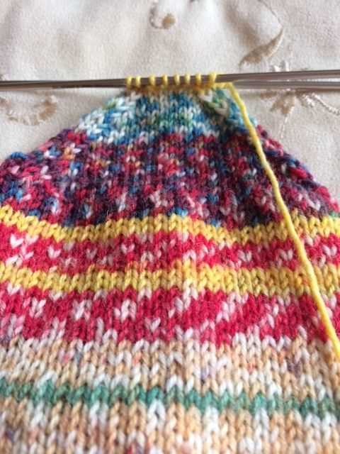 Sock pattern knitting circular needles