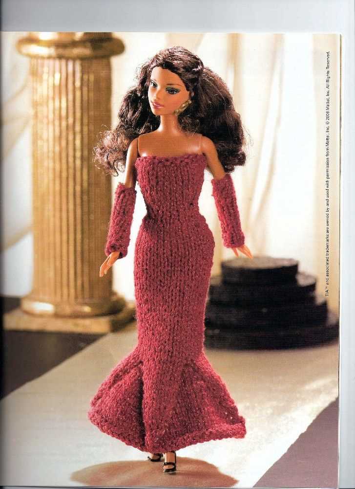 Free barbie knitting patterns pinterest