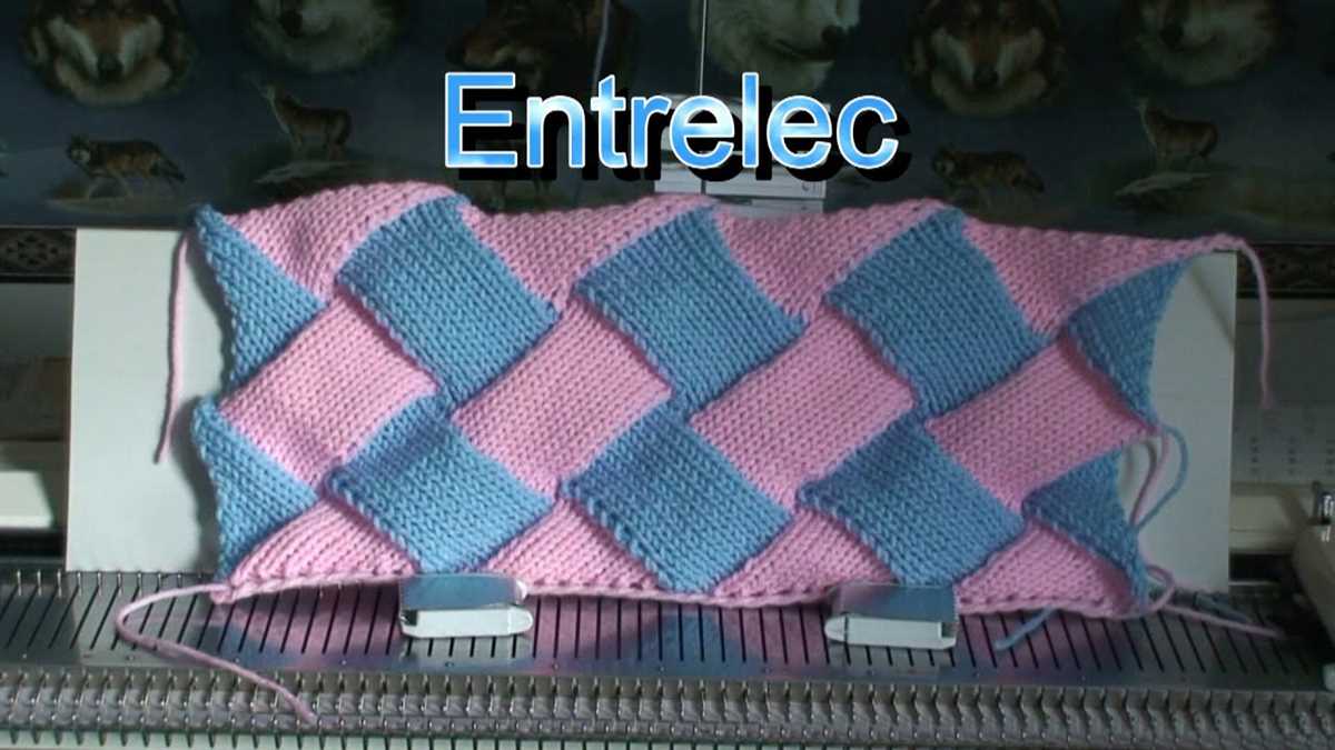 Single bed machine knit sock pattern