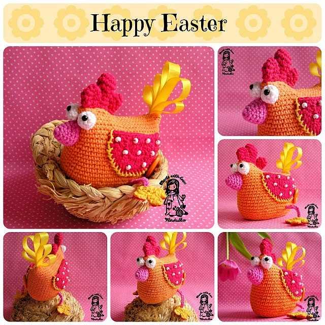 Easter chick knitting pattern