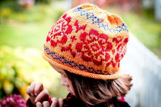 Knit hat patterns dk yarn
