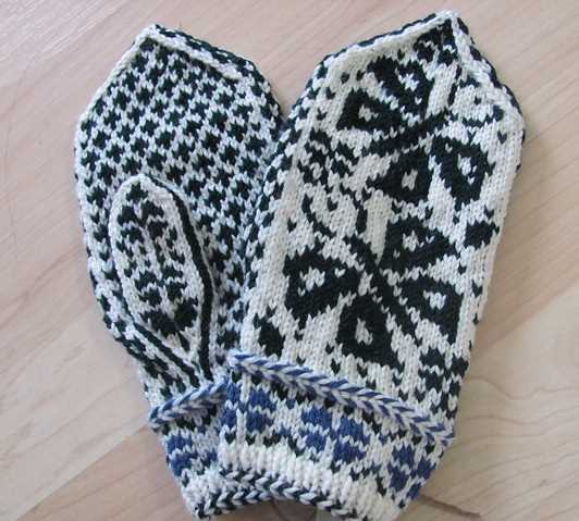 Butterfly knitting pattern scarf