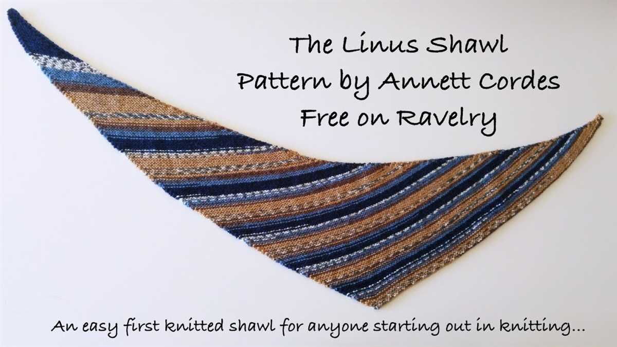 Easy shawl pattern knit