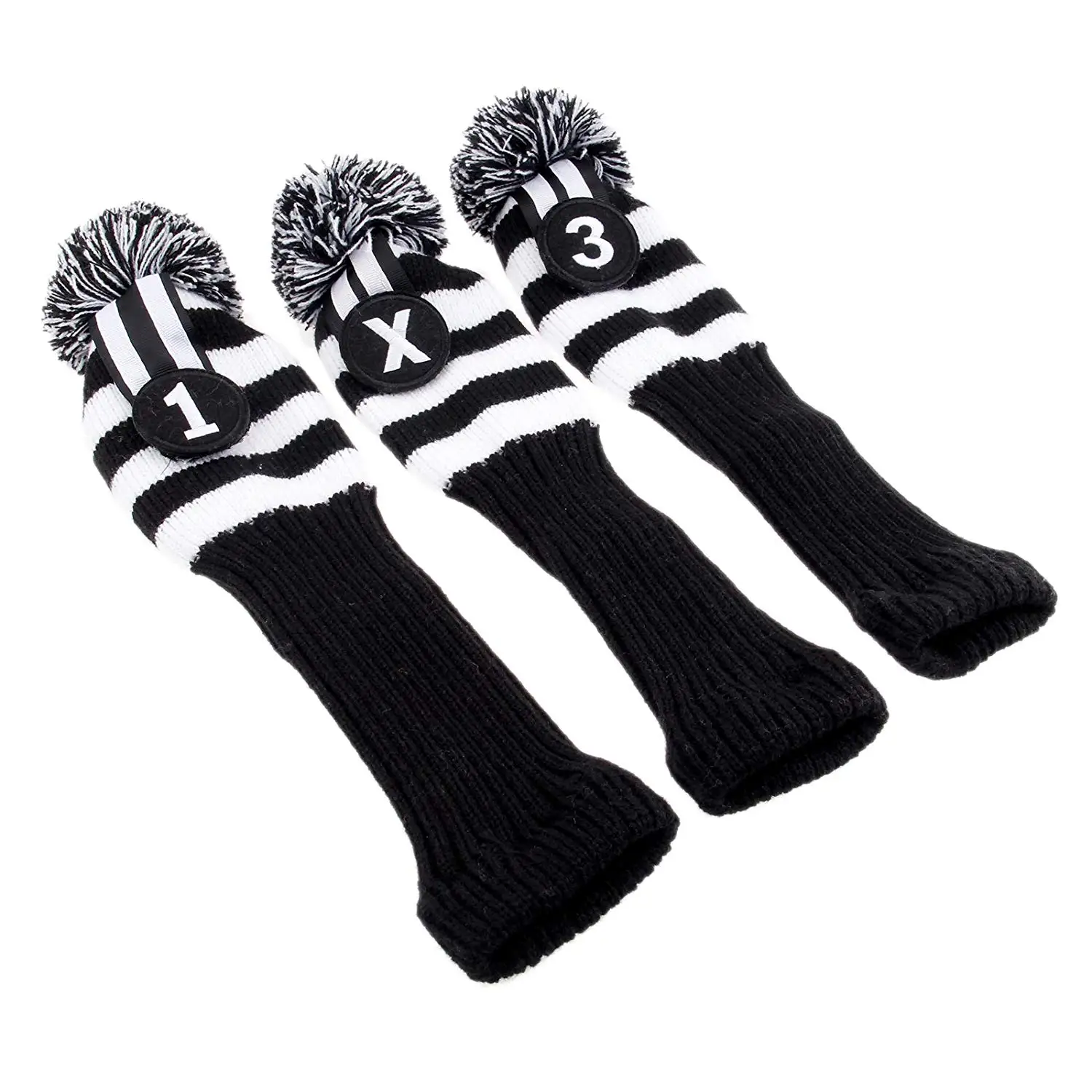 Knitting pattern for golf club covers