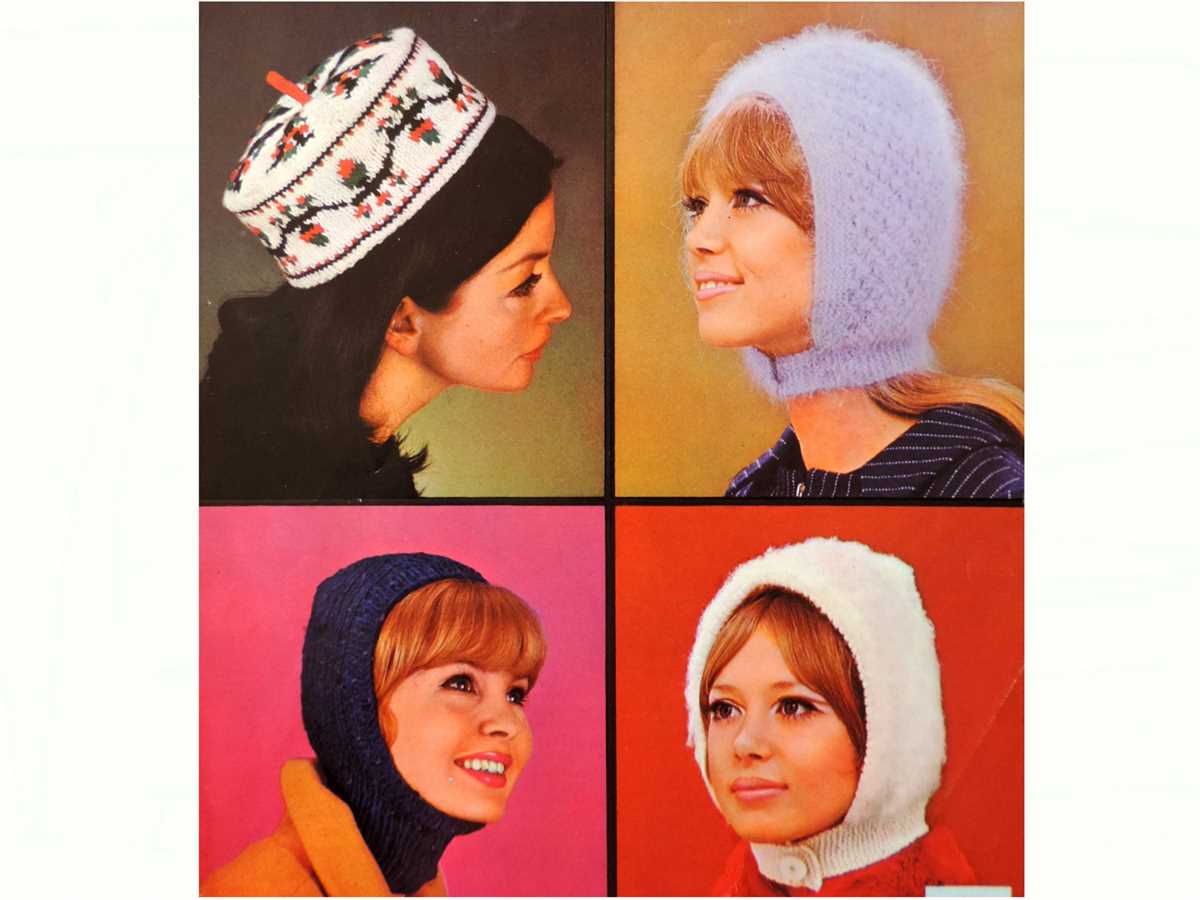 Ladies knitted hat patterns