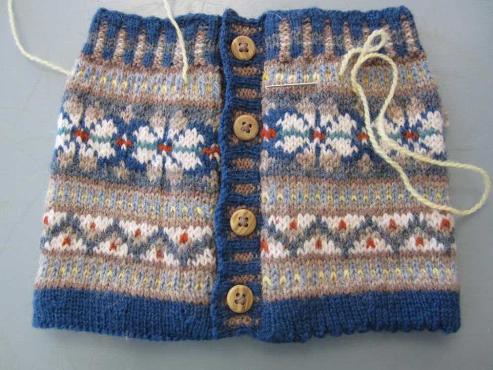 Fair isle hat knitting patterns uk