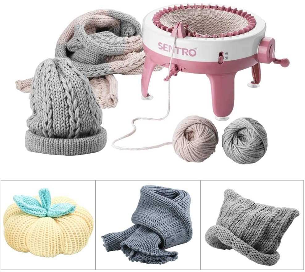 Rotating double knit loom patterns