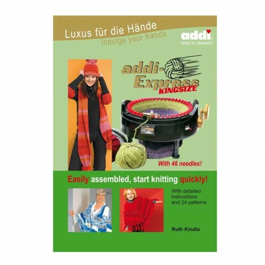 Addi express kingsize knitting machine patterns