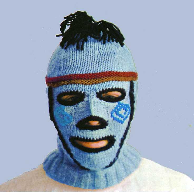 Balaclava mask knitting pattern