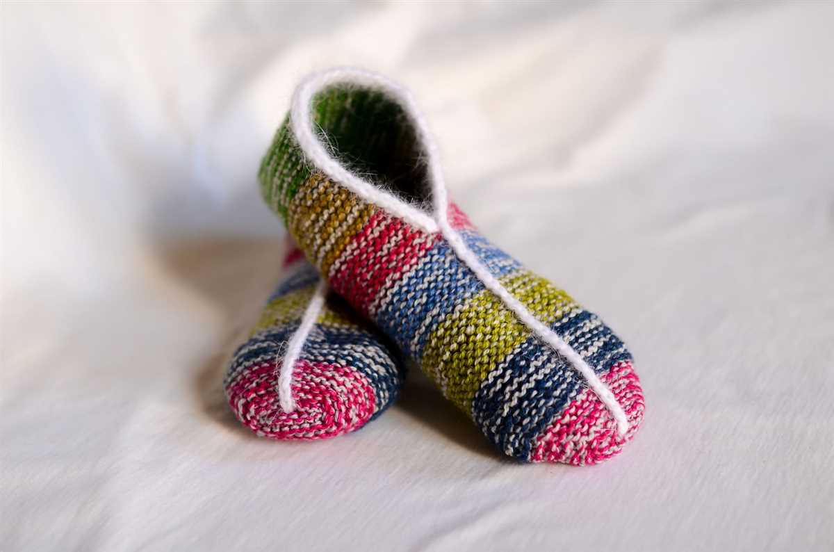 Simple knit slipper pattern free